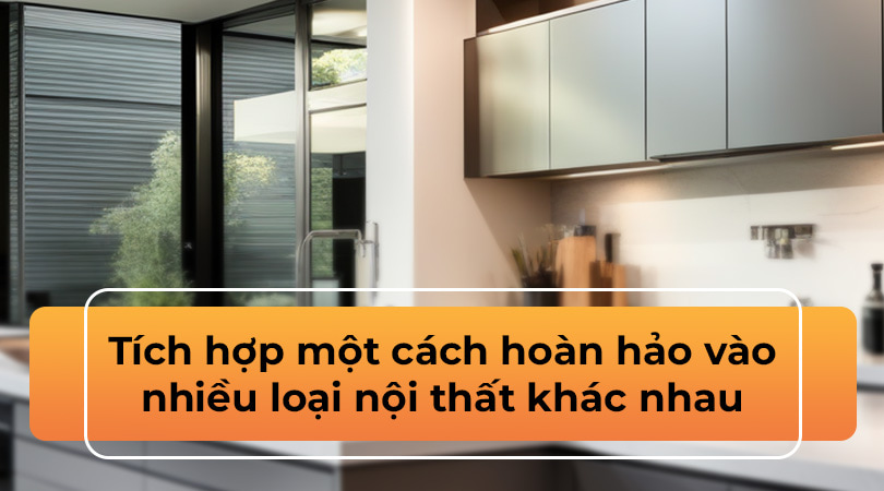 Tay nâng Blum AVENTOS HF22 - Tích hợp hoàn hảo